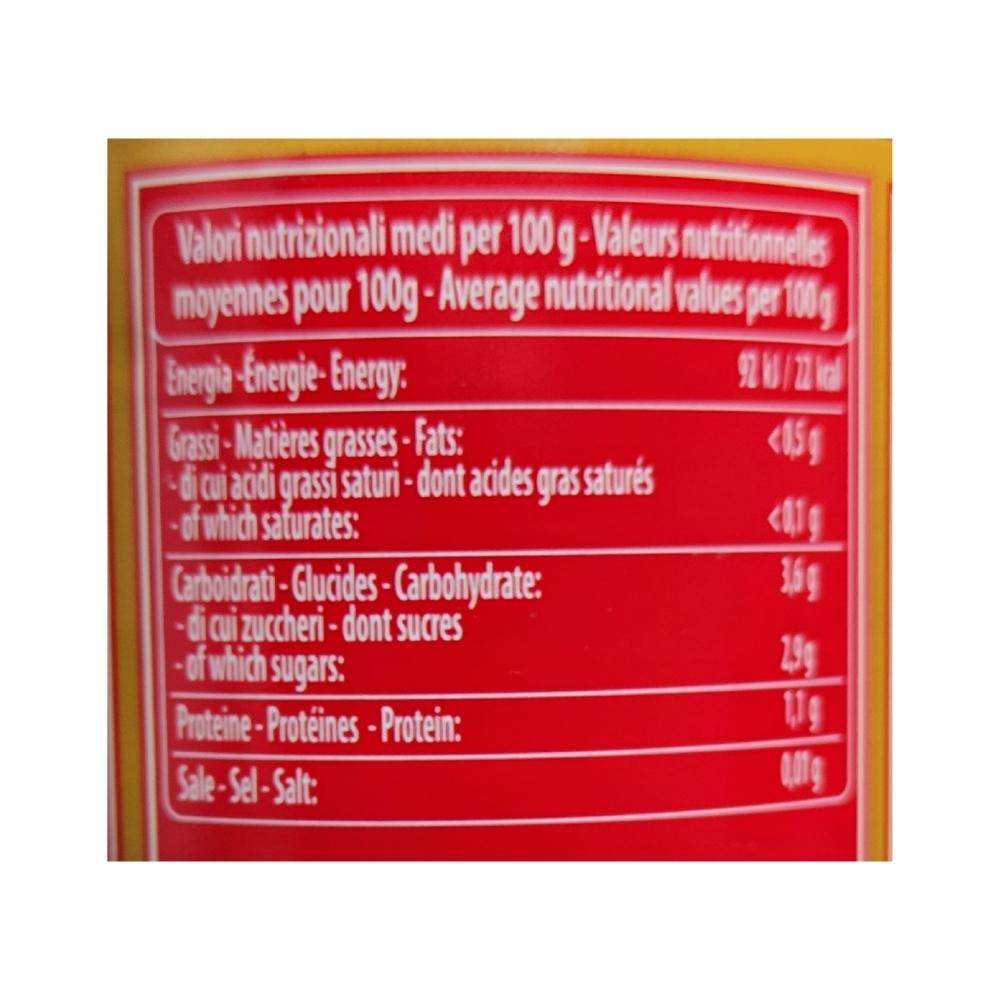Mutti Tinned Peeled Tomatoes 400g Label