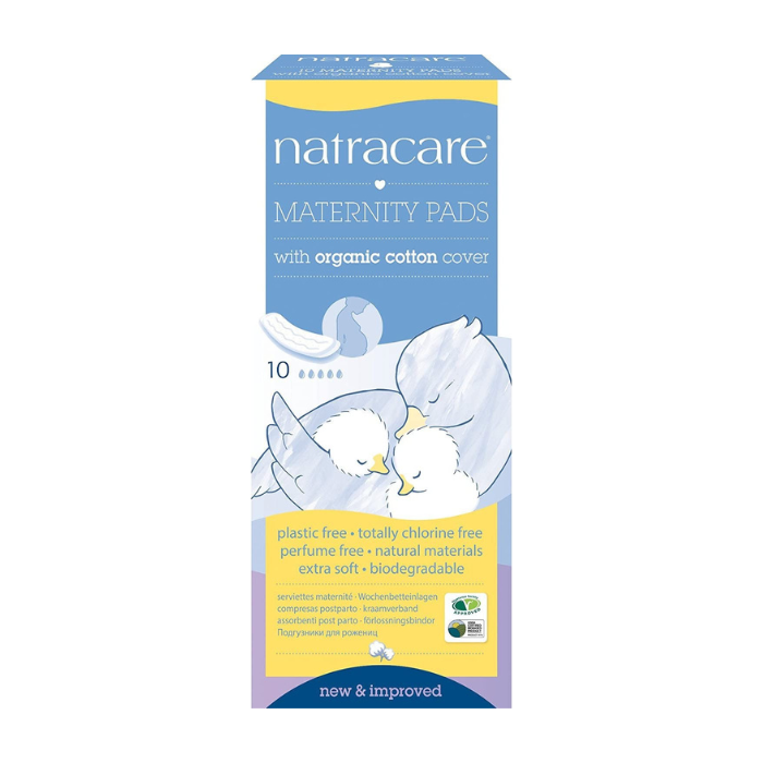 Natracare Natural Maternity Pads 10 Pack