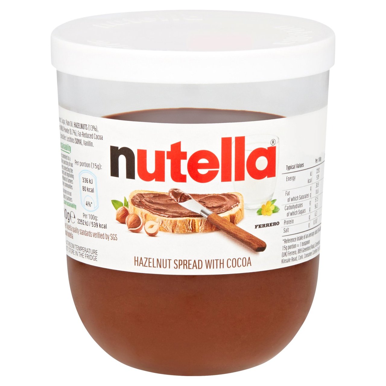 Nutella Hazelnut Spread with Cocoa 200g