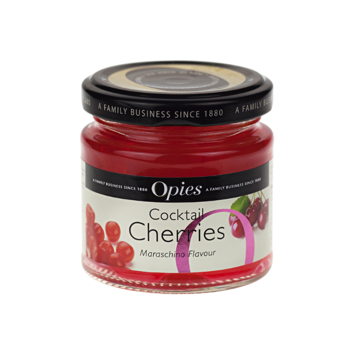 Opies Cocktail Cherries Maraschino Flavour 130g