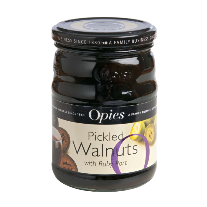 Opies Pickled Walnuts with Ruby Port 370g
