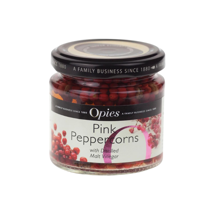 Opies Pink Peppercorns with Distilled Malt Vinegar 105g