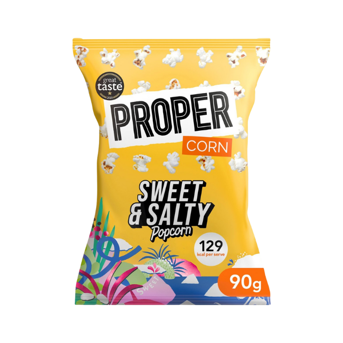 PROPERCORN Sweet & Salty Popcorn 90g