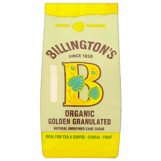 Billington's Organic Golden Granulated Sugar 500g