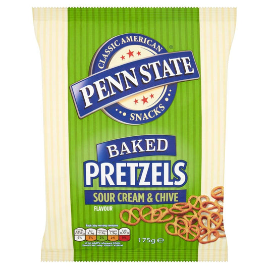 Penn State Sour Cream and Chive Pretzels 175g