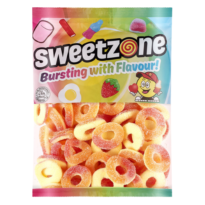Sweetzone Peach Rings 1kg