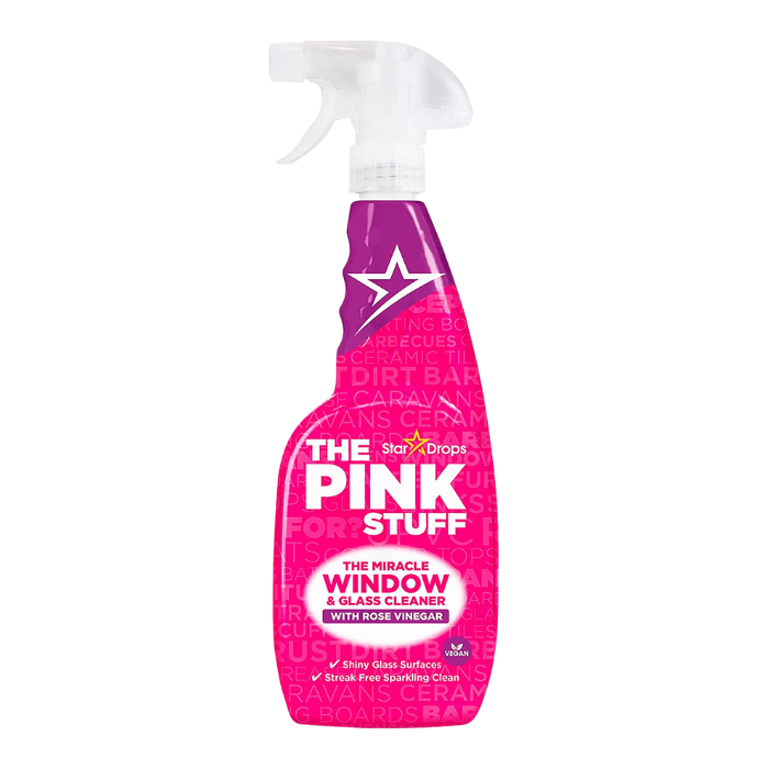 The Pink Stuff - The Miracle Window Cleaner with Rose Vinegar 750ml