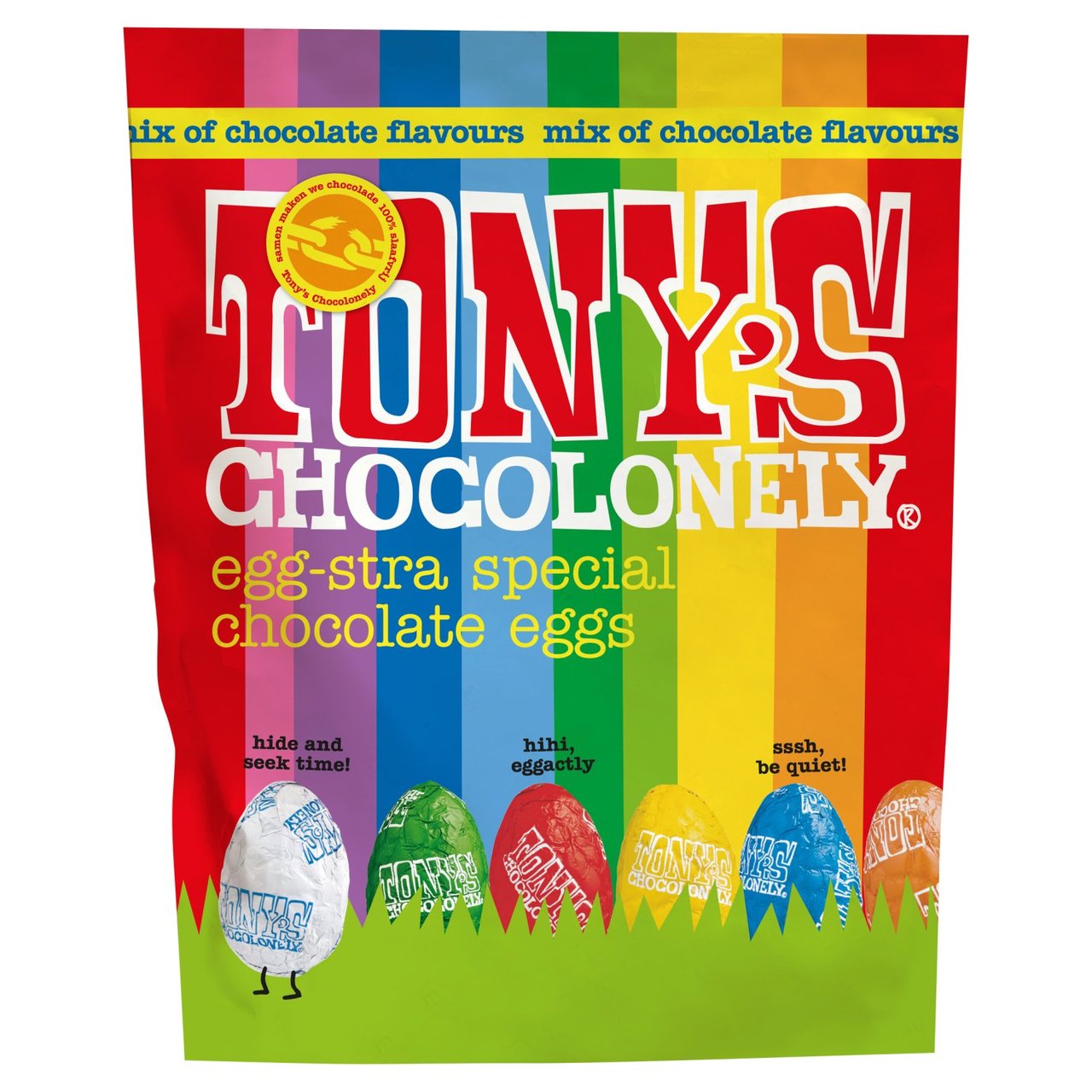 Tony's Chocolonely Easter Eggs Mix Pouch 255g