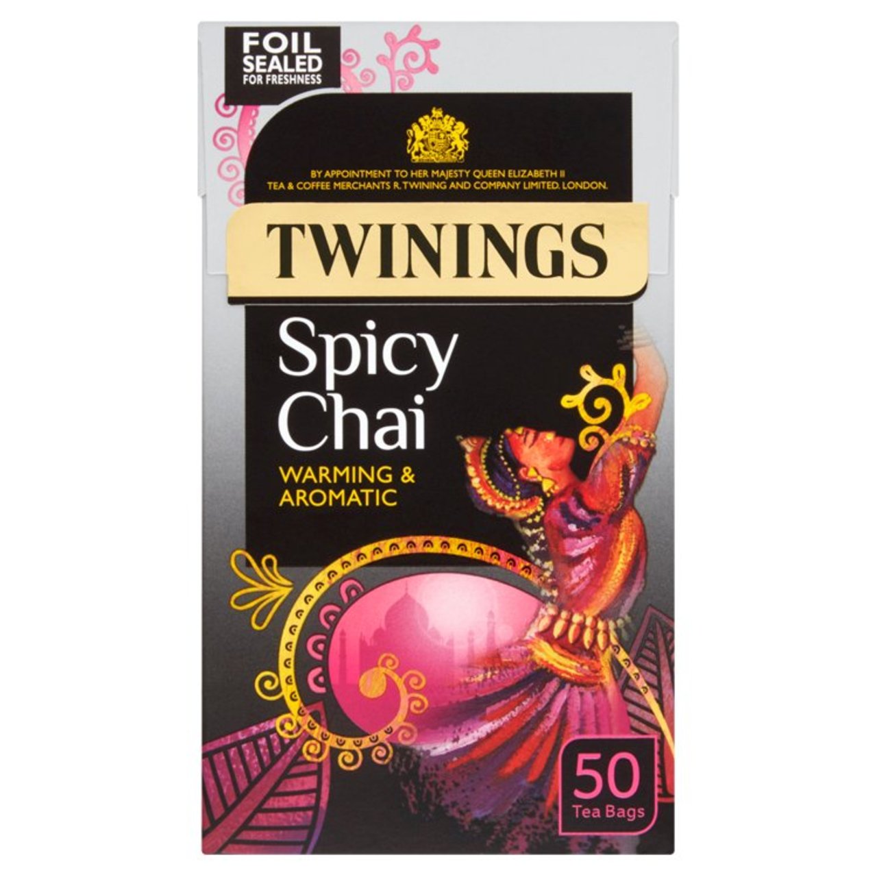 Twinings Spicy Chai 50 Tea Bags