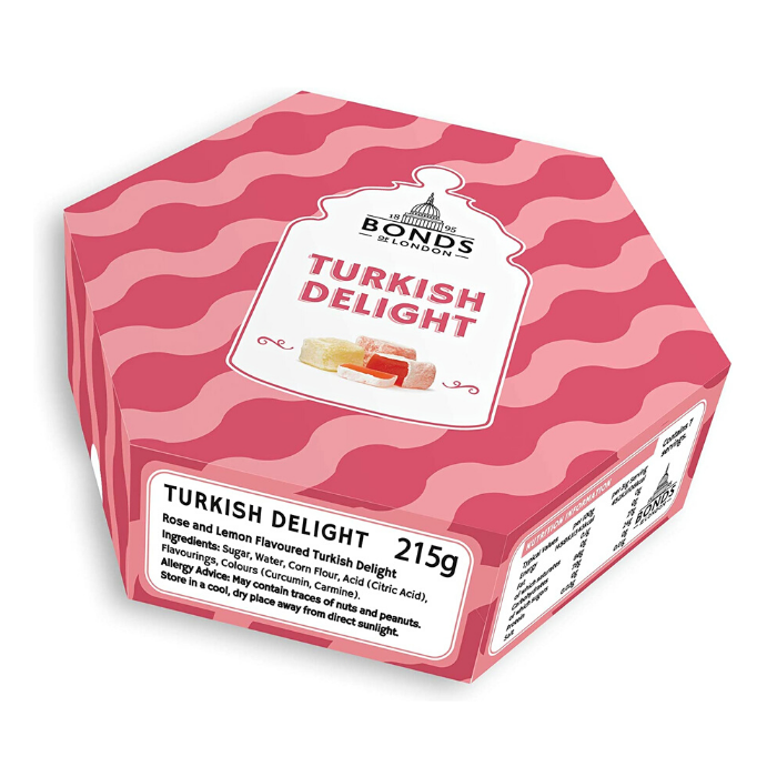 Bonds of London Turkish Delight Box 215g
