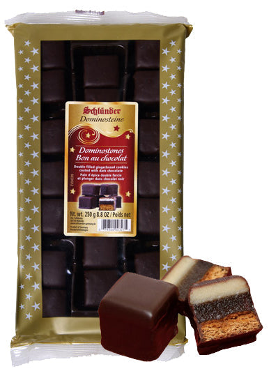 Schlunder Dominos Gingerbread with Fruit & Persipan 250g