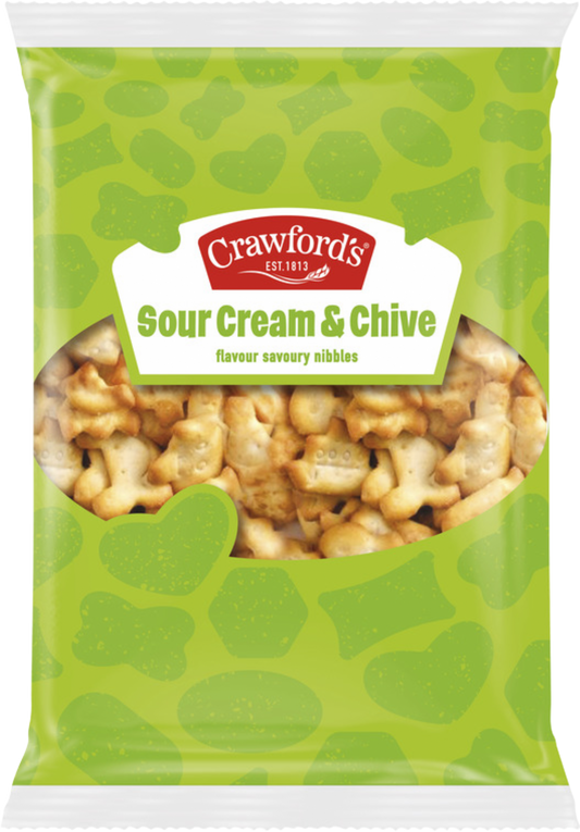 Crawford's Sour Cream and Chive Savouries 250g