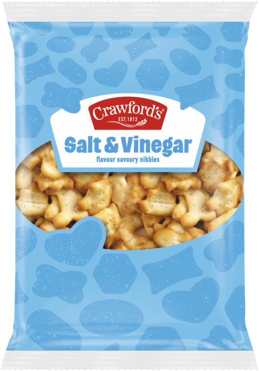 Crawford's Salt and Vinegar Savouries 250g