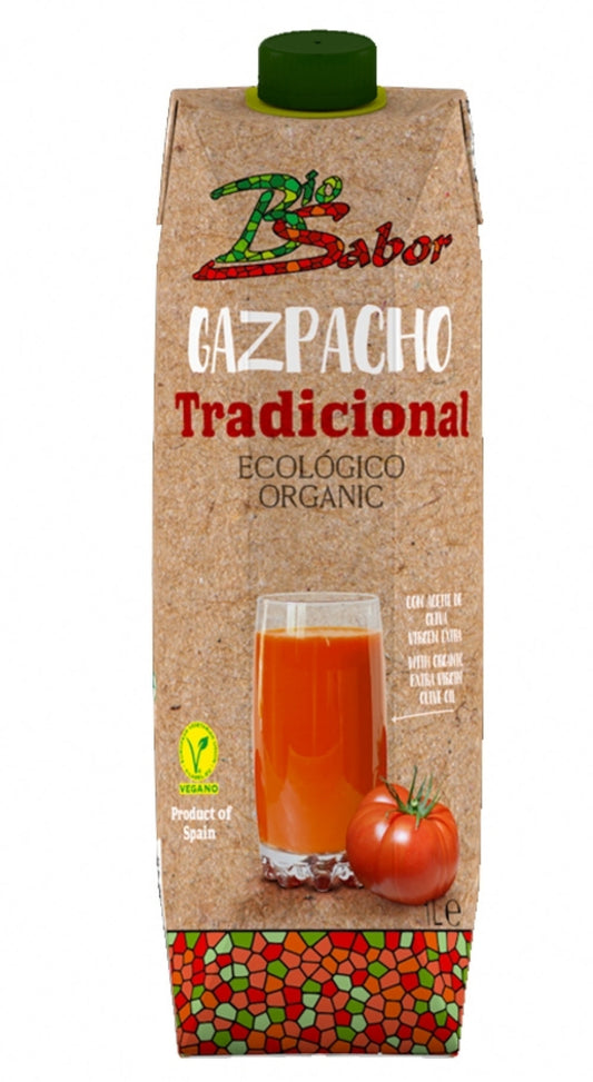 Bio Sabor Organic Gazpacho 1L – Spanish Soup