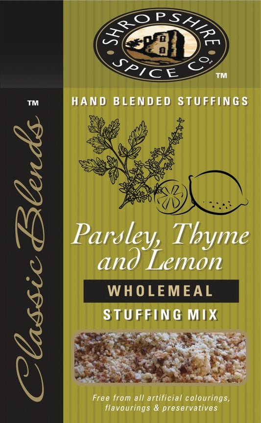 SHROPSHIRE SPICE CO. Parsley Thyme & Lemon Wholemeal Stuffing Mix 150g