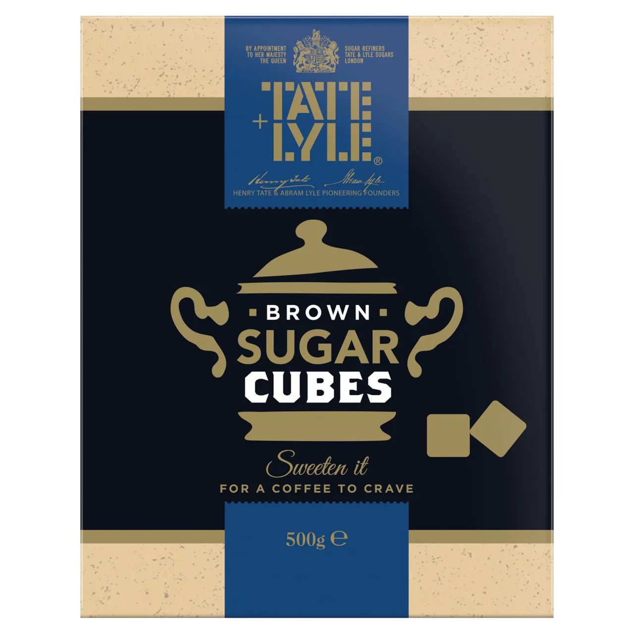 Tate & Lyle Fairtrade Demerara Sugar Cubes 500g