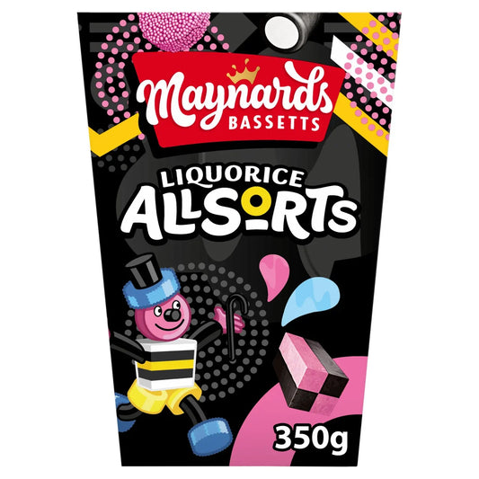 Maynards Bassetts Liquorice Allsorts Carton Gift 350g