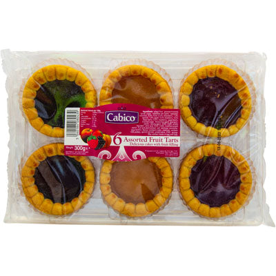 Cabico Fruit Tarts Assorted 300g