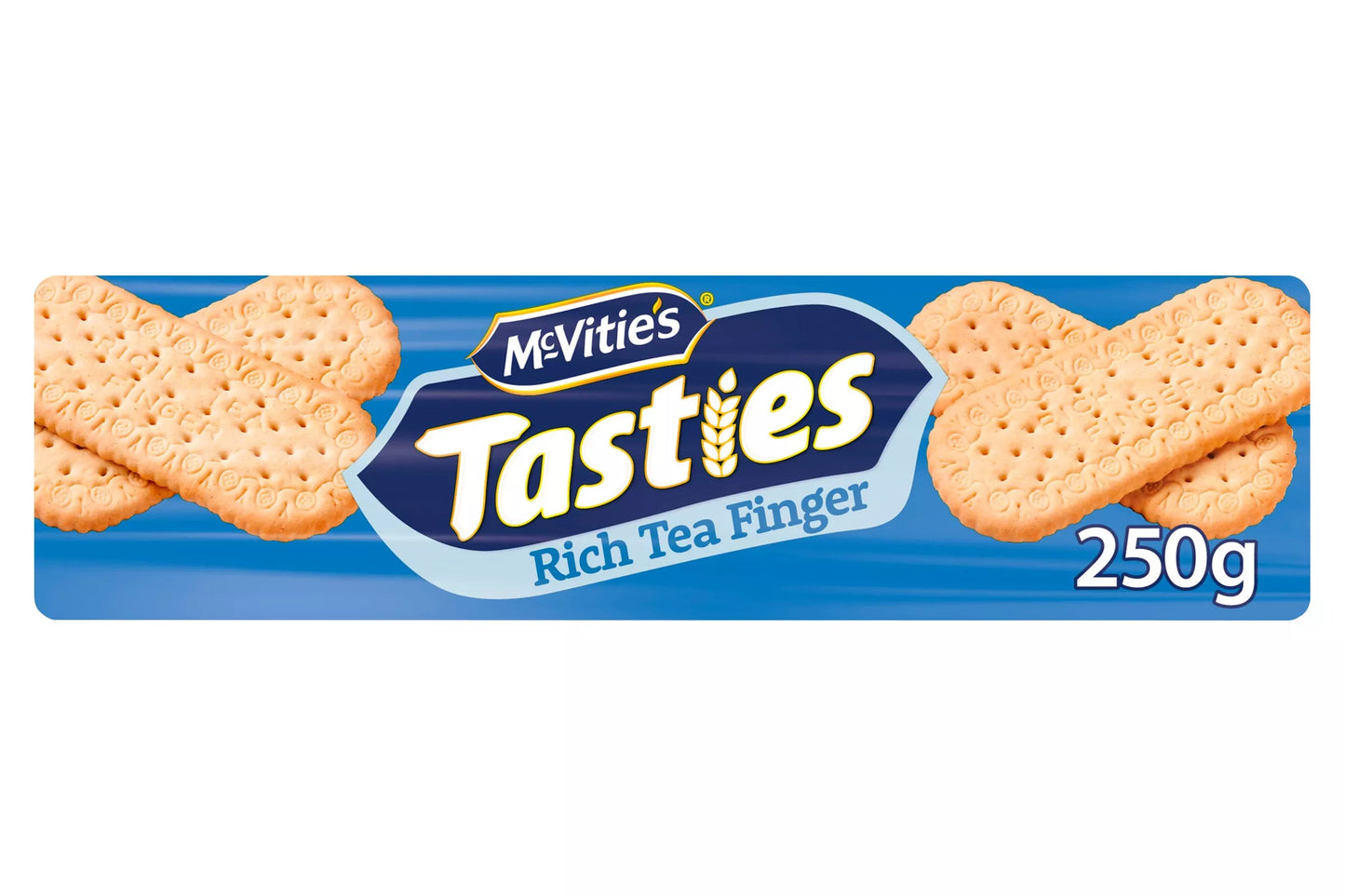 McVitie’s Tasties Rich Tea Fingers 250g – Light Crisp Biscuits