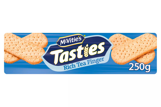 McVitie’s Tasties Rich Tea Fingers 250g – Light Crisp Biscuits