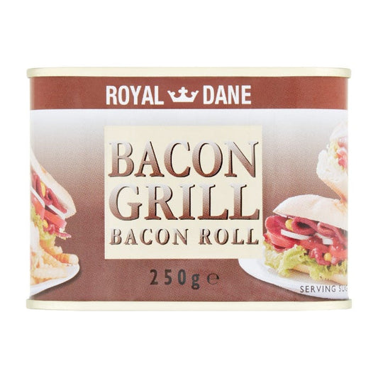 Royal Dane Tinned Grill Bacon Roll Meat 250g