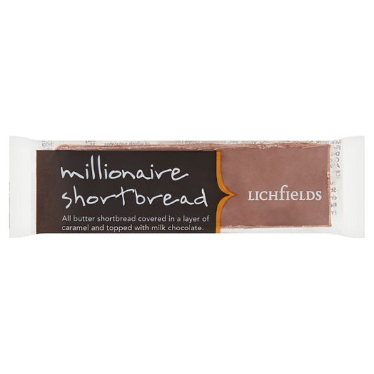 Lichfields Caramel Millionaire Shortbread Bar 65g