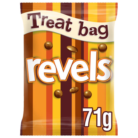 Revels Milk Chocolate Assorted Treat Bag 71g