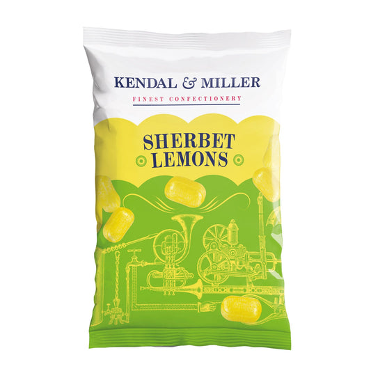 Kendal & Miller Sherbet Lemons 170g Bags – Retro Boiled Sweets