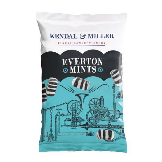 Kendal & Miller Everton Mints 170g Bags – Retro Mint Sweets