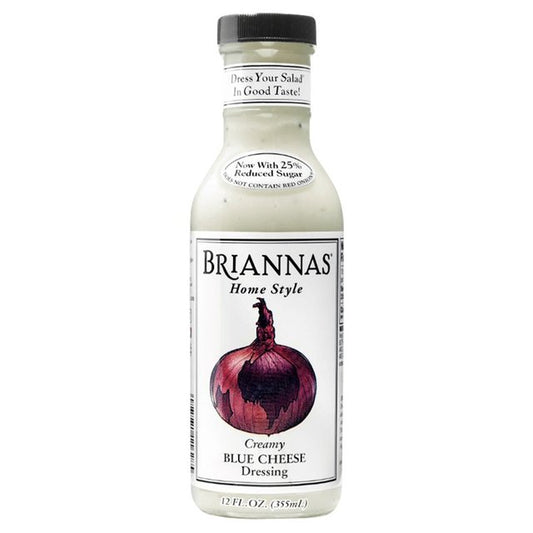 Briannas Blue Cheese Dressing Home Style 355ml