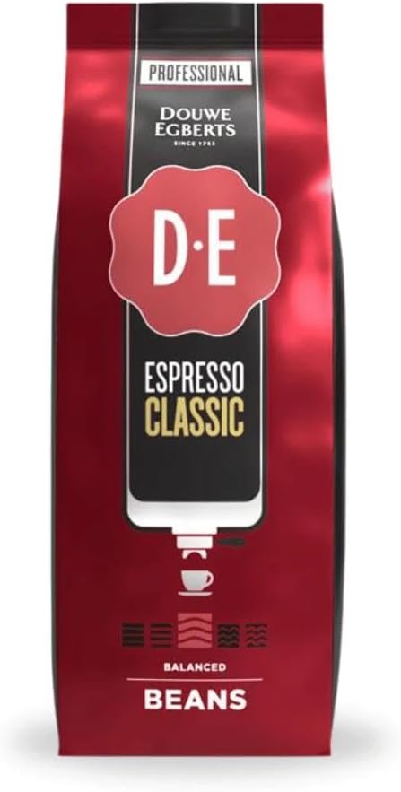 Douwe Egberts Espresso Classic Whole Coffee Beans 1kg – Arabica & Robusta Blend