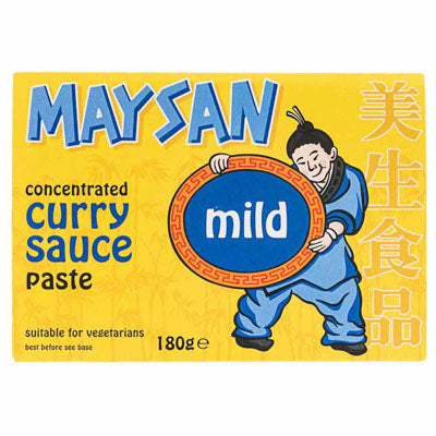 Maysan Curry Paste Concenrated Mild Authentic Chinese 180g