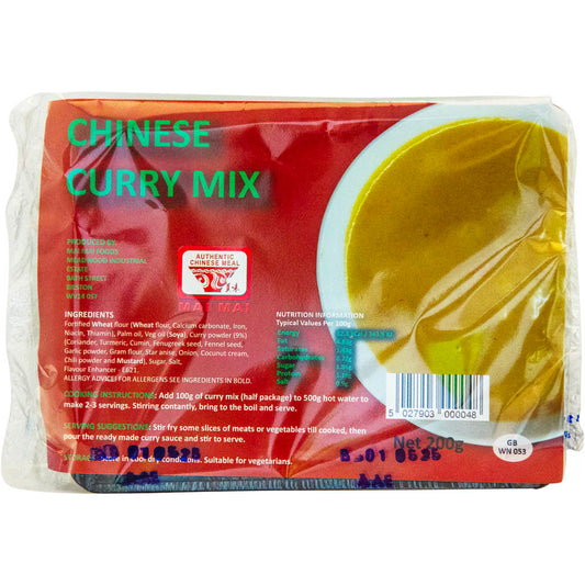 Chinese Curry Paste Mix Concentrate 200g