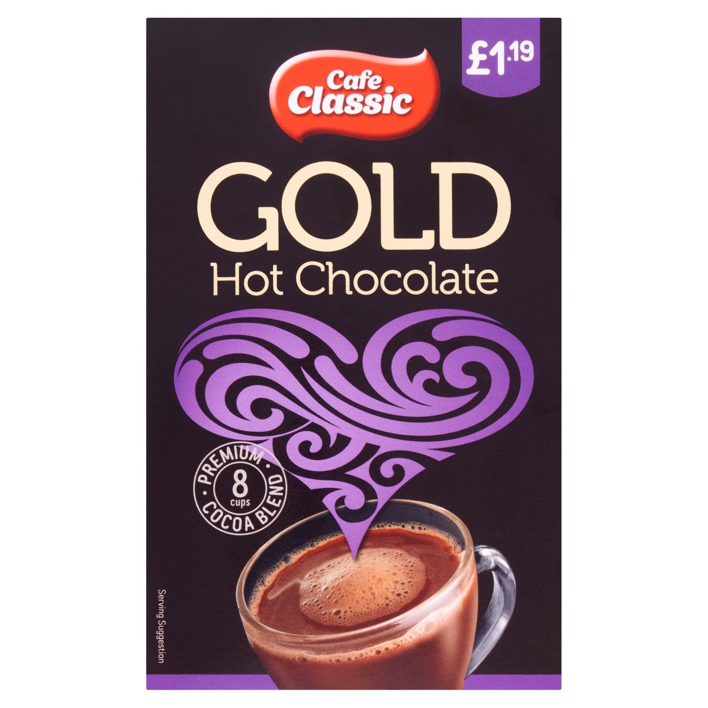 Café Classic Gold Hot Chocolate Sachet – Rich Cocoa Drink
