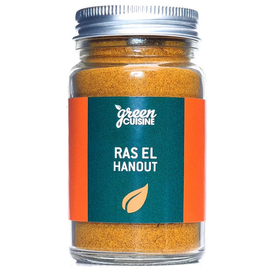 Green Cuisine Ras el Hanout 55g Jar – Moroccan Spice Blend