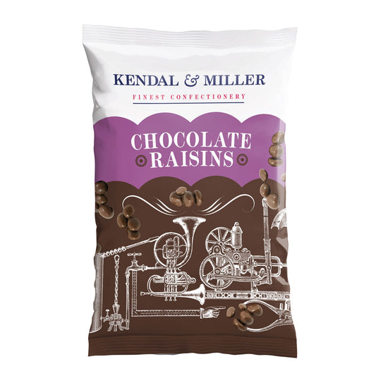 Kendal & Miller Chocolate Raisins 125g Bags