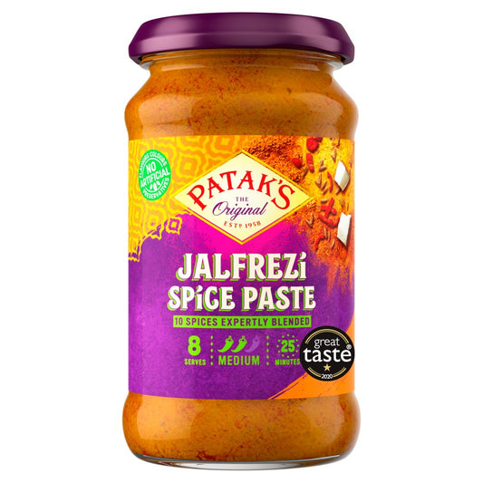 Patak’s Jalfrezi Curry Paste Medium 283g Indian Spice Blend