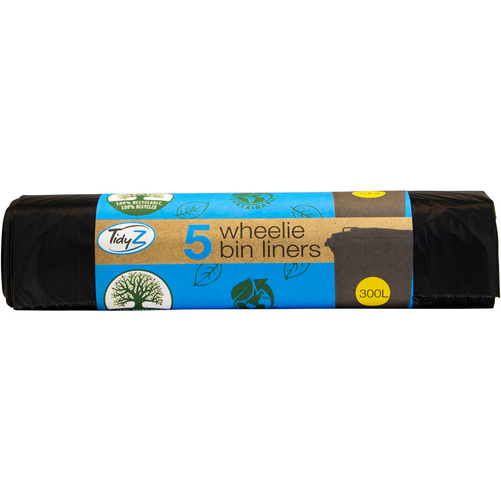 Tidyz 5 Wheely Bin Liners 300L