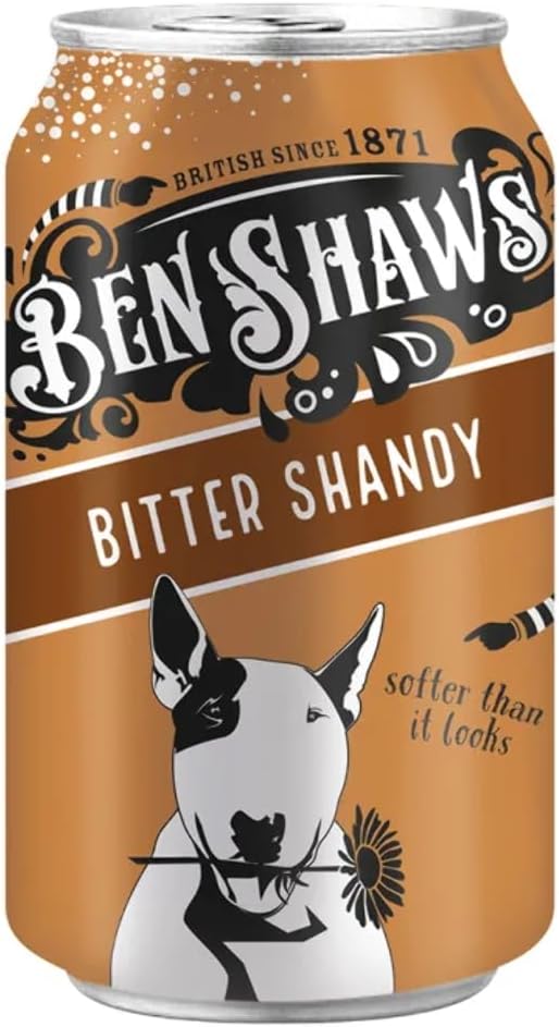 Ben Shaws Bitter Shandy Classic 330ml case of 24 Cans