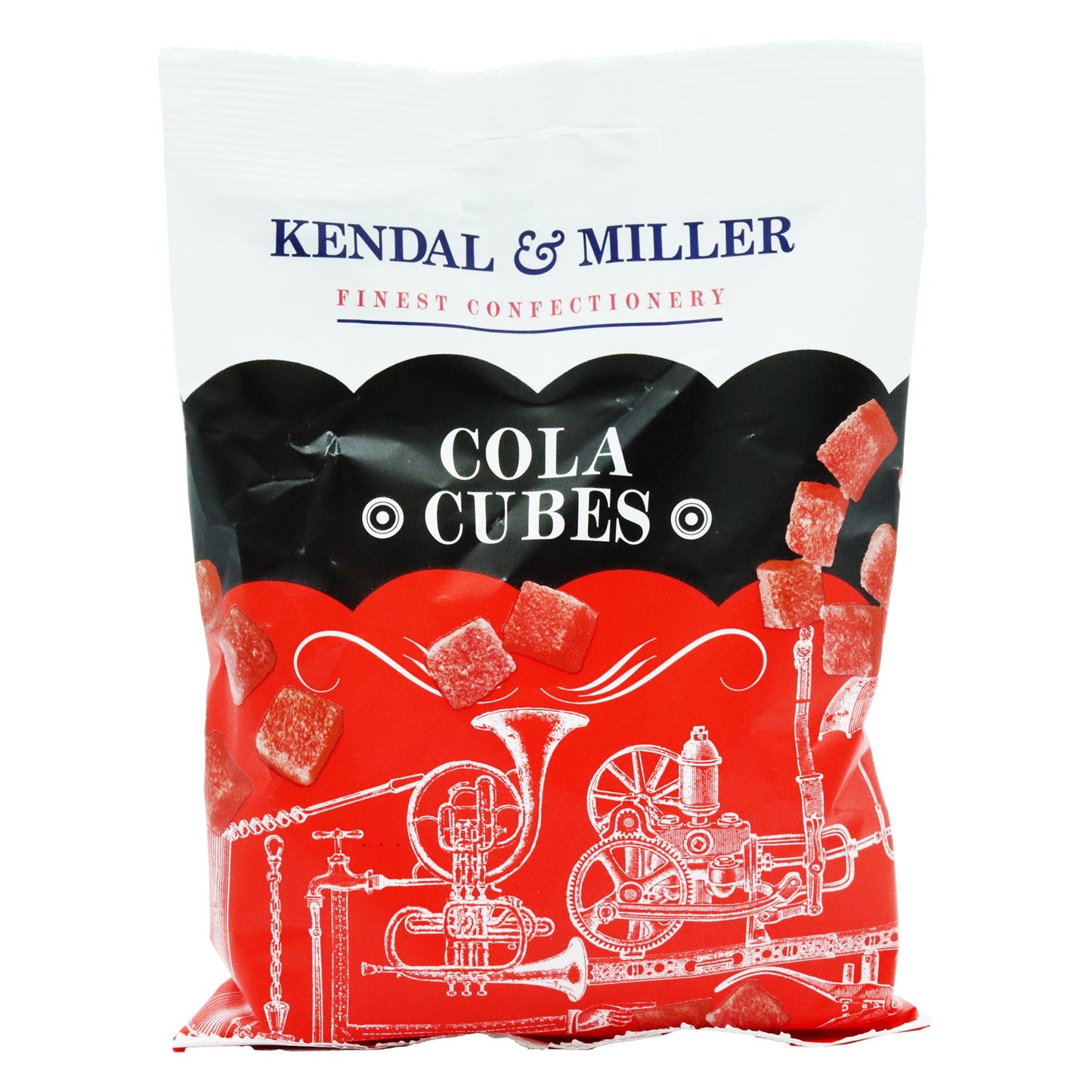 Kendal & Miller Cola Cubes 170g Bags – Retro Boiled Sweets