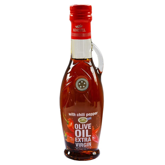 Korvel Greek Chilli Infused Extra Virgin Olive Oil 250ml