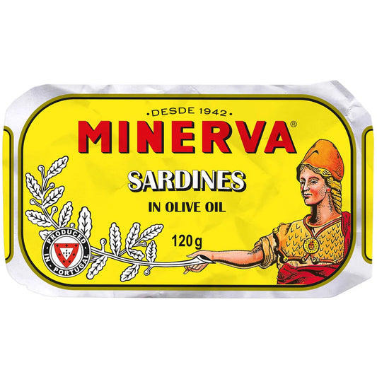 Minerva Portuguese Sardines in Olive Oil 120g