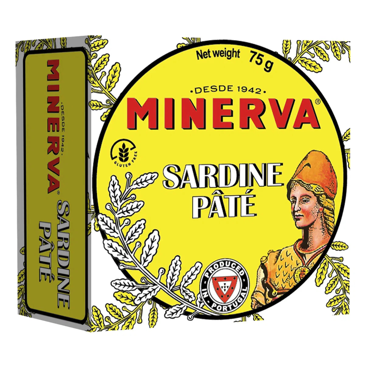 Minerva Sardine Pate 75g Traditional Portuguese Spread
