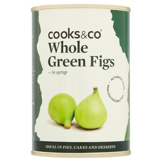 COOKS & CO Whole Green Figs in Syrup