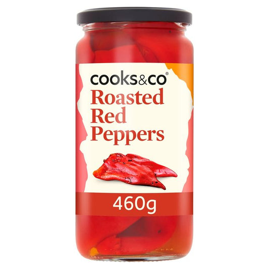 COOKS & CO Roasted Red Peppers 460g