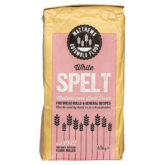 Matthews Cotswold White Spelt Multipurpose Spelt Flour 1.5kg