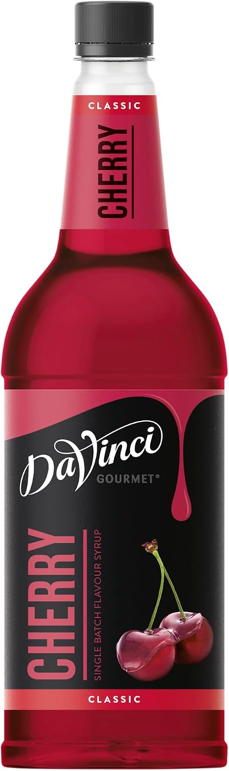 DaVinci Gourmet Classic Cherry Flavour Syrup 1L – Coffee, Cocktails & Desserts