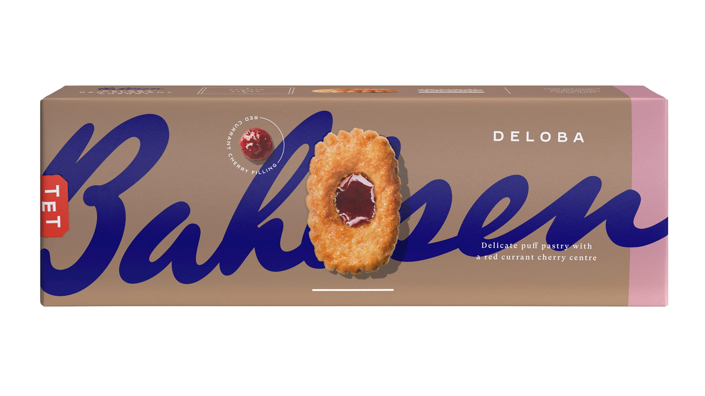 Bahlsen Deloba Redcurrant Puff Pastries 100g