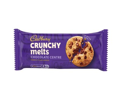 Cadbury Crunchy Melts Chocolate Centre Cookies 156g