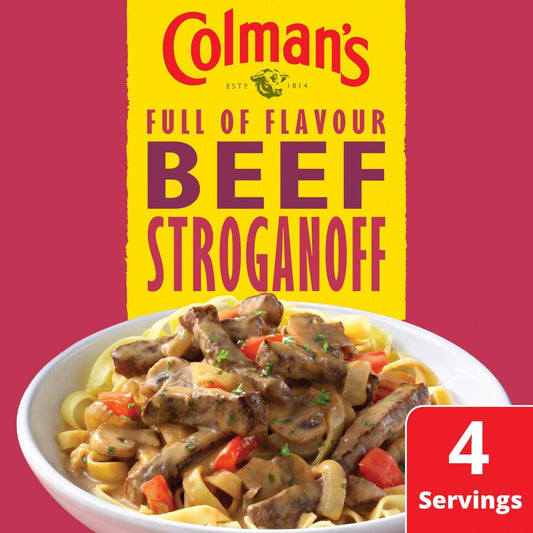 Colman's Beef Stroganoff Mix Sachet 39g